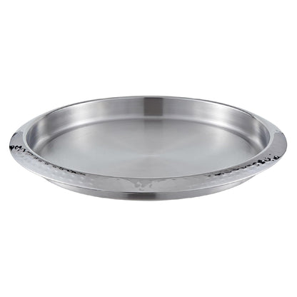 Buckingham Stainless Steel Round Bar Tray 35 cm