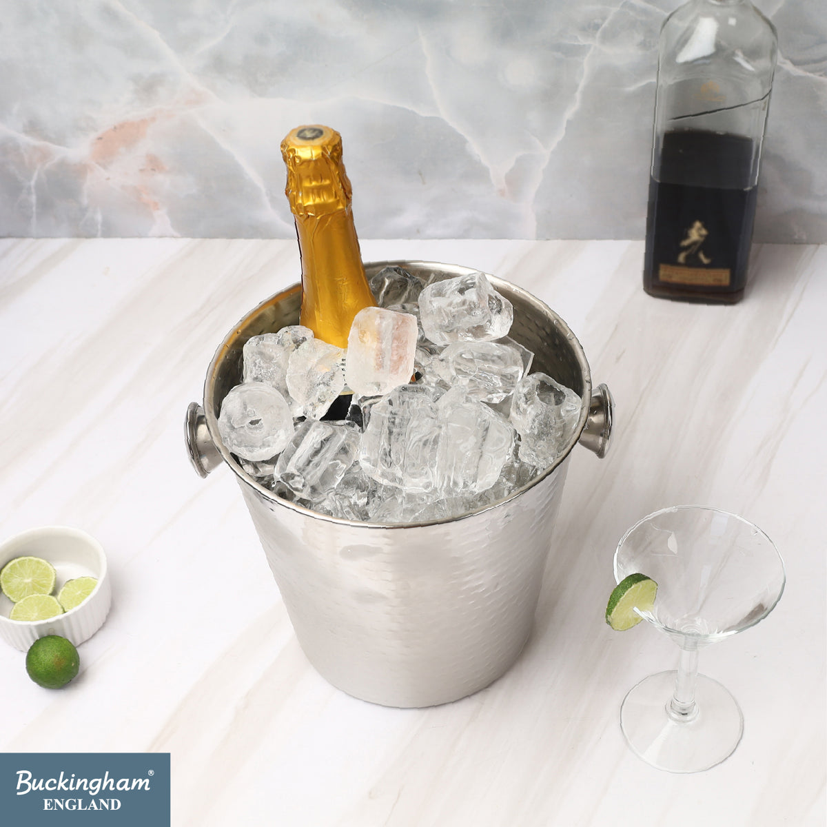 Buckingham Stainless Steel Champagne Bucket 4.8 L / 21.5 cm