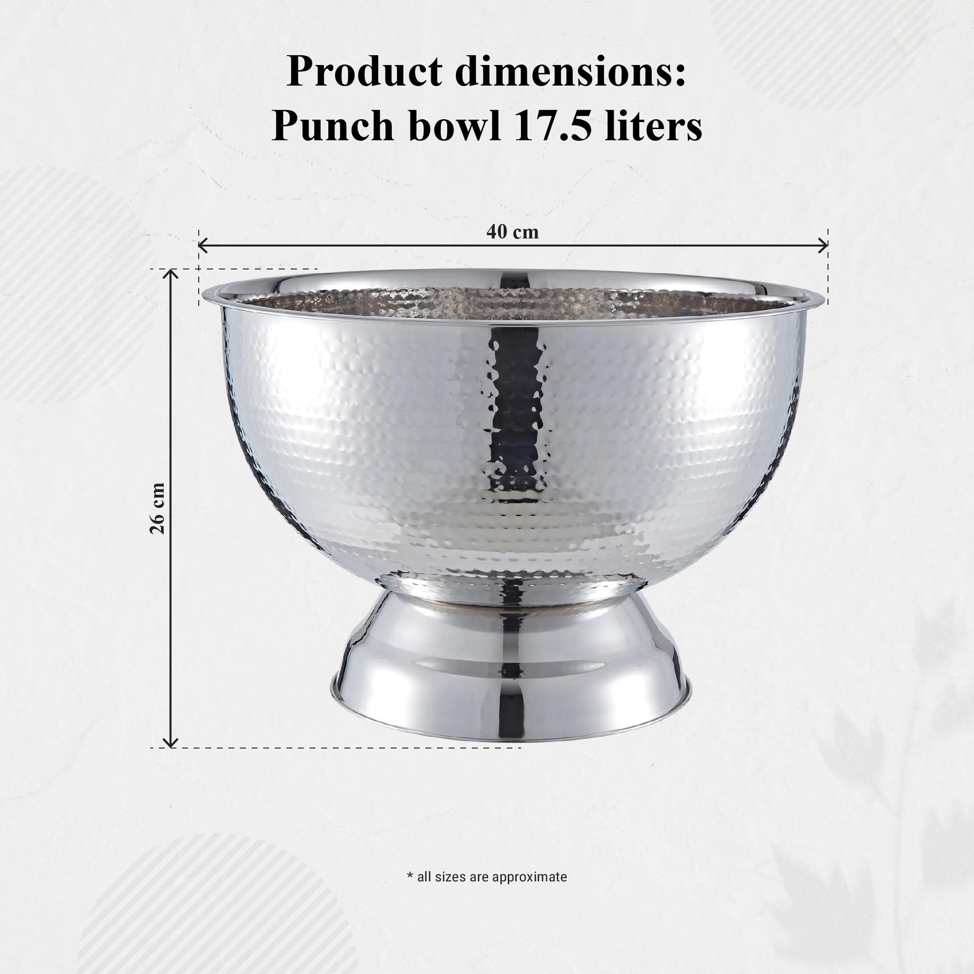 Large Punch Bowl