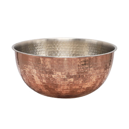 Buckingham Stainless Steel Copper Mixing Bowl for Baking