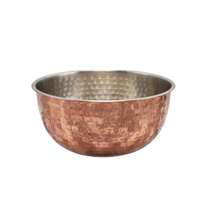 Buckingham Stainless Steel Copper Mixing Bowl for Baking