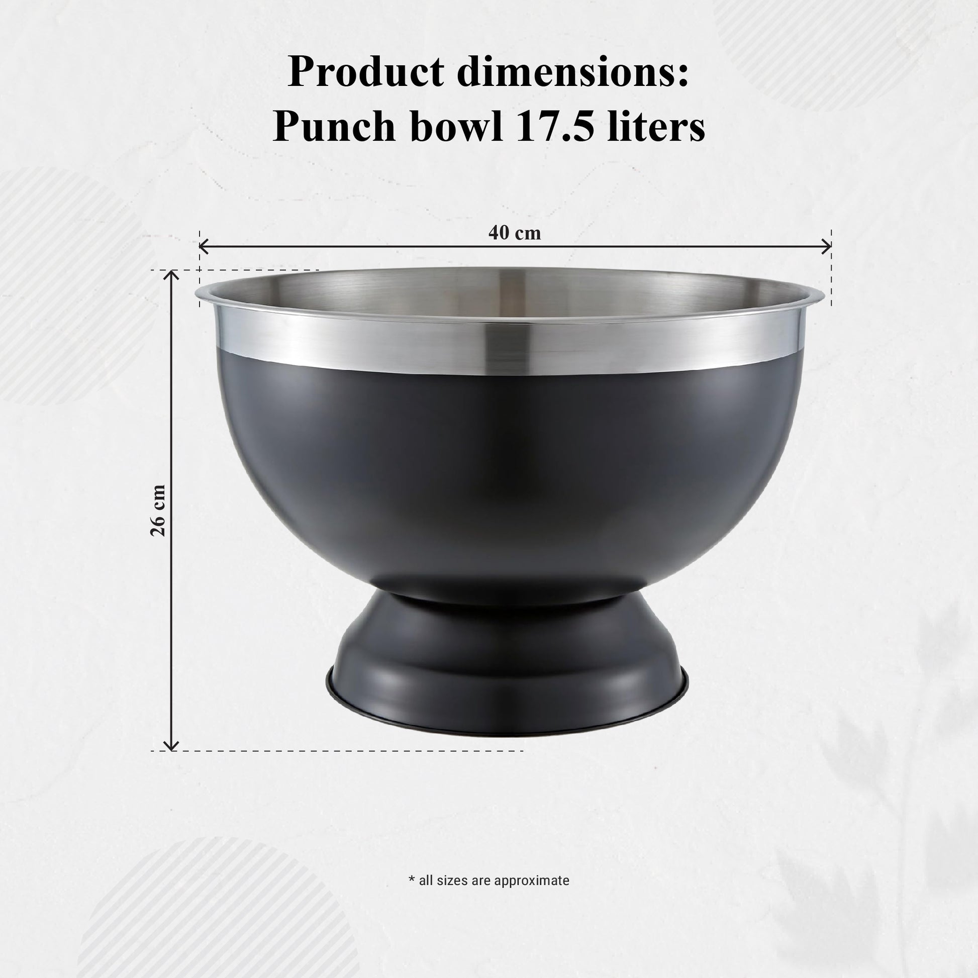 Large Punch Bowl