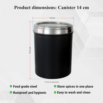 Buckingham Stainless Steel Airtight Storage Jar