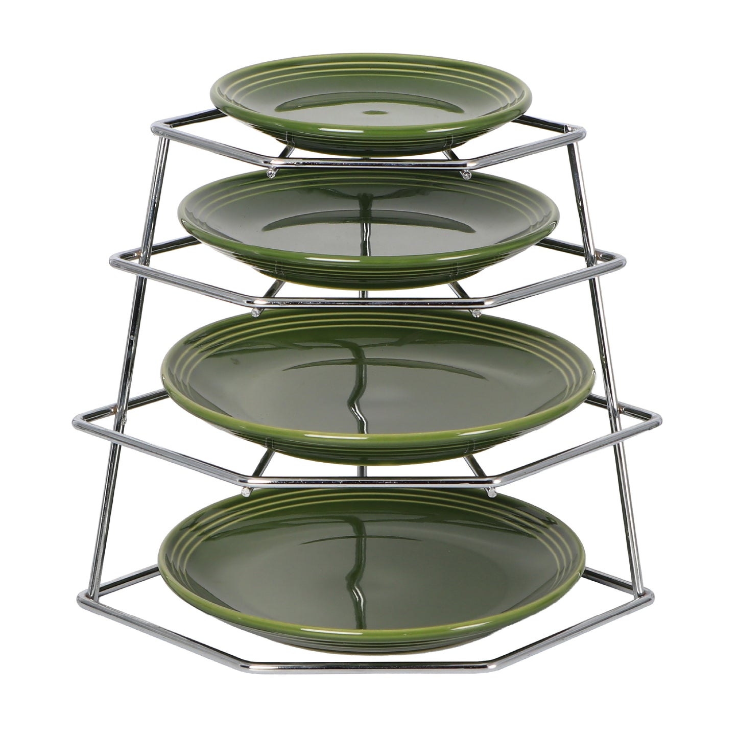 Buckingham 4 Tier Racking Plate Organiser