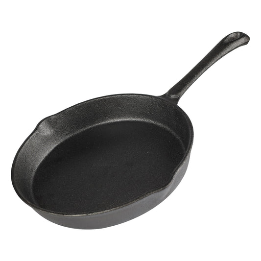 Buckingham Pre-Seasoned Cast Iron Frying Pan 25 cm.