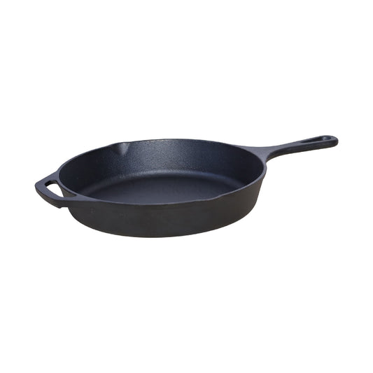 Buckingham Pre-Seasoned Cast Iron Frying Skillet Pan.