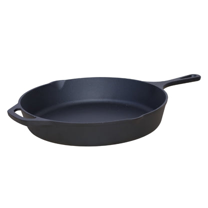 Buckingham Pre-Seasoned Cast Iron Frying Skillet Pan.