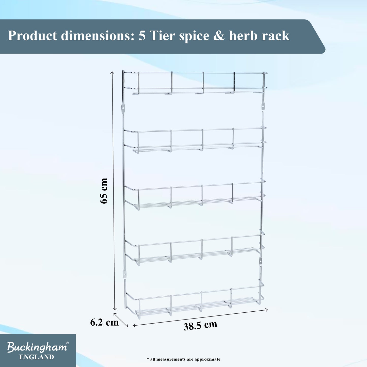 Buckingham Tier Spice and Herb Rack