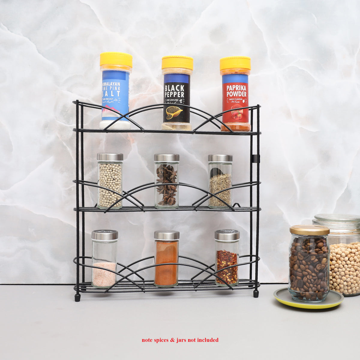 Buckingham 3 Tier Free Standing Spice Rack