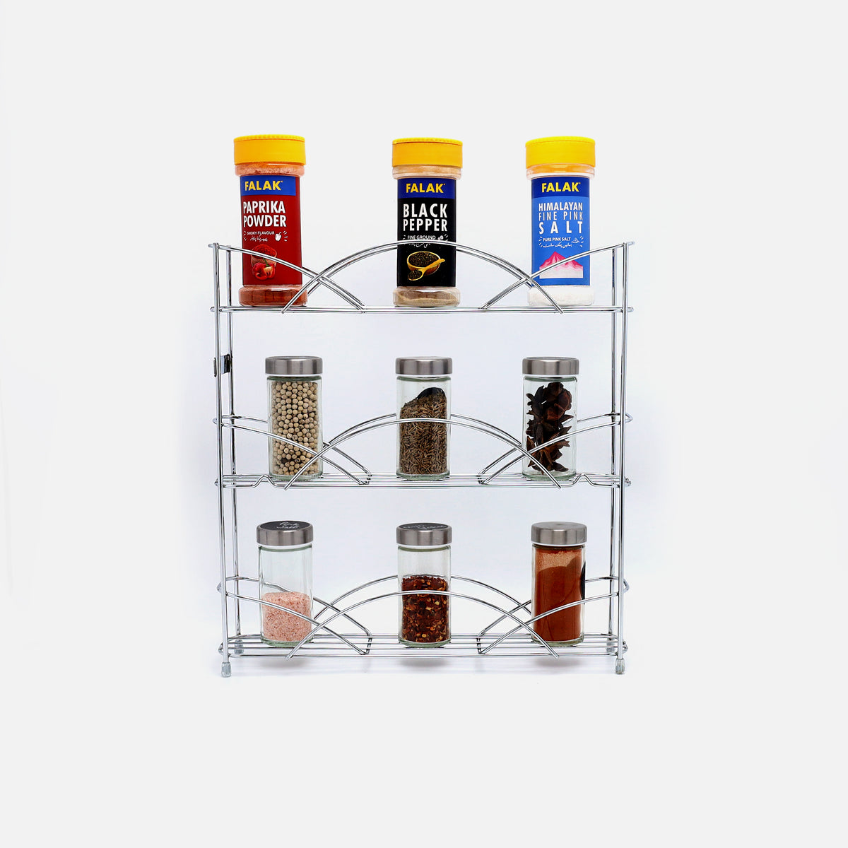 Buckingham 3 Tier Free Standing Spice Rack