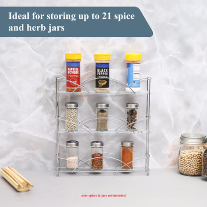 Buckingham 3 Tier Free Standing Spice Rack