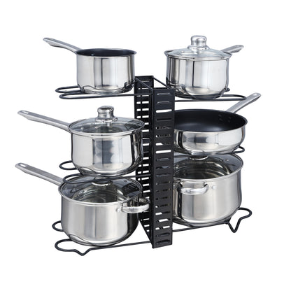 Buckingham Adjustable Kitchen Organizer Rack 8 Dividers