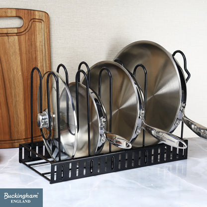 Buckingham Adjustable Kitchen Organizer Rack 8 Dividers