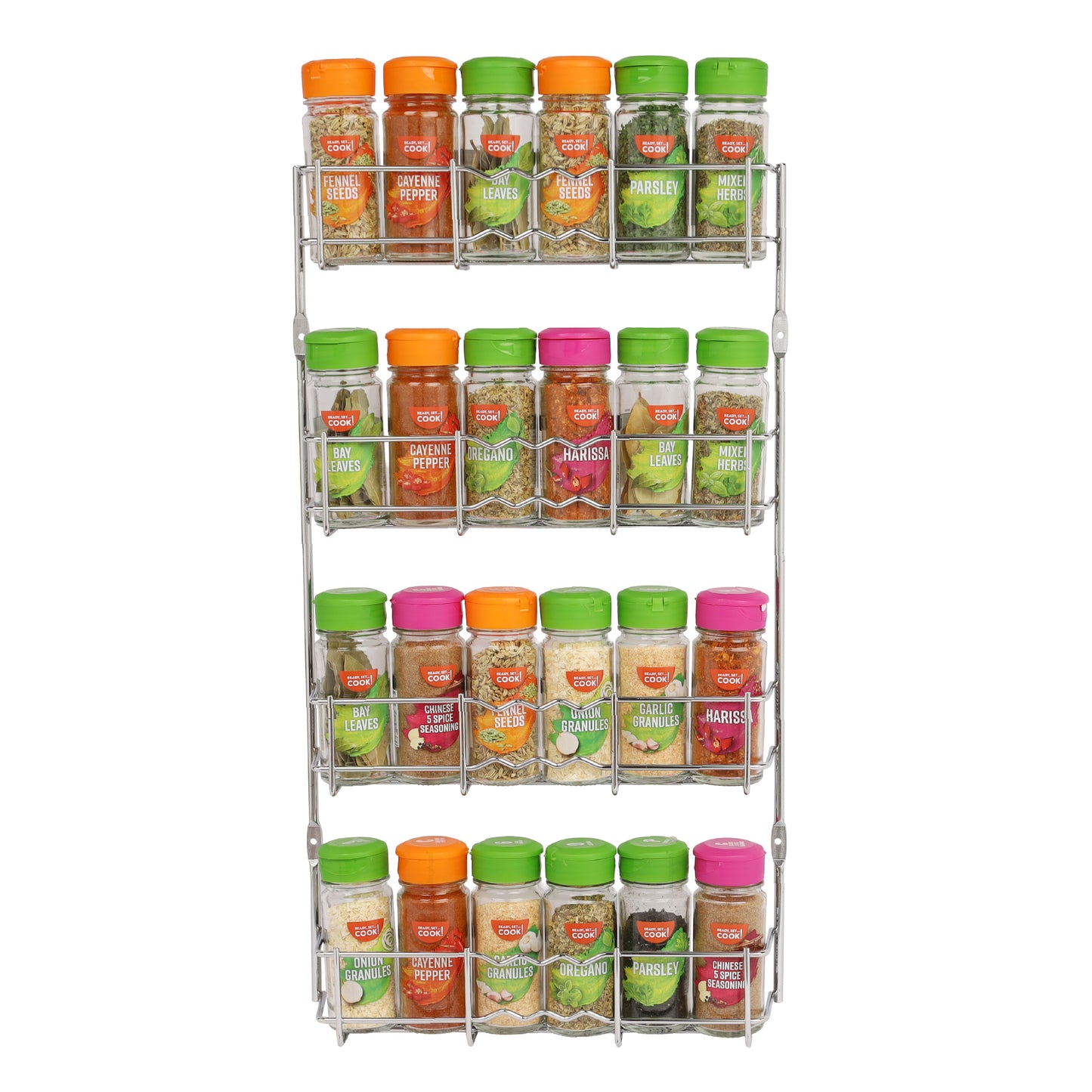 Buckingham Spice Jar Rack 1 to 4 Tier