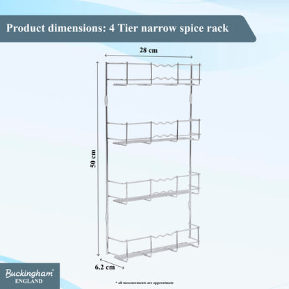 Buckingham Spice Jar Rack 1 to 4 Tier