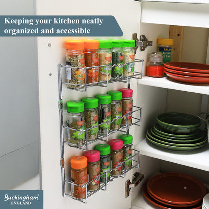 Buckingham Spice Jar Rack 1 to 4 Tier