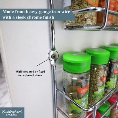 Buckingham Spice Jar Rack 1 to 4 Tier