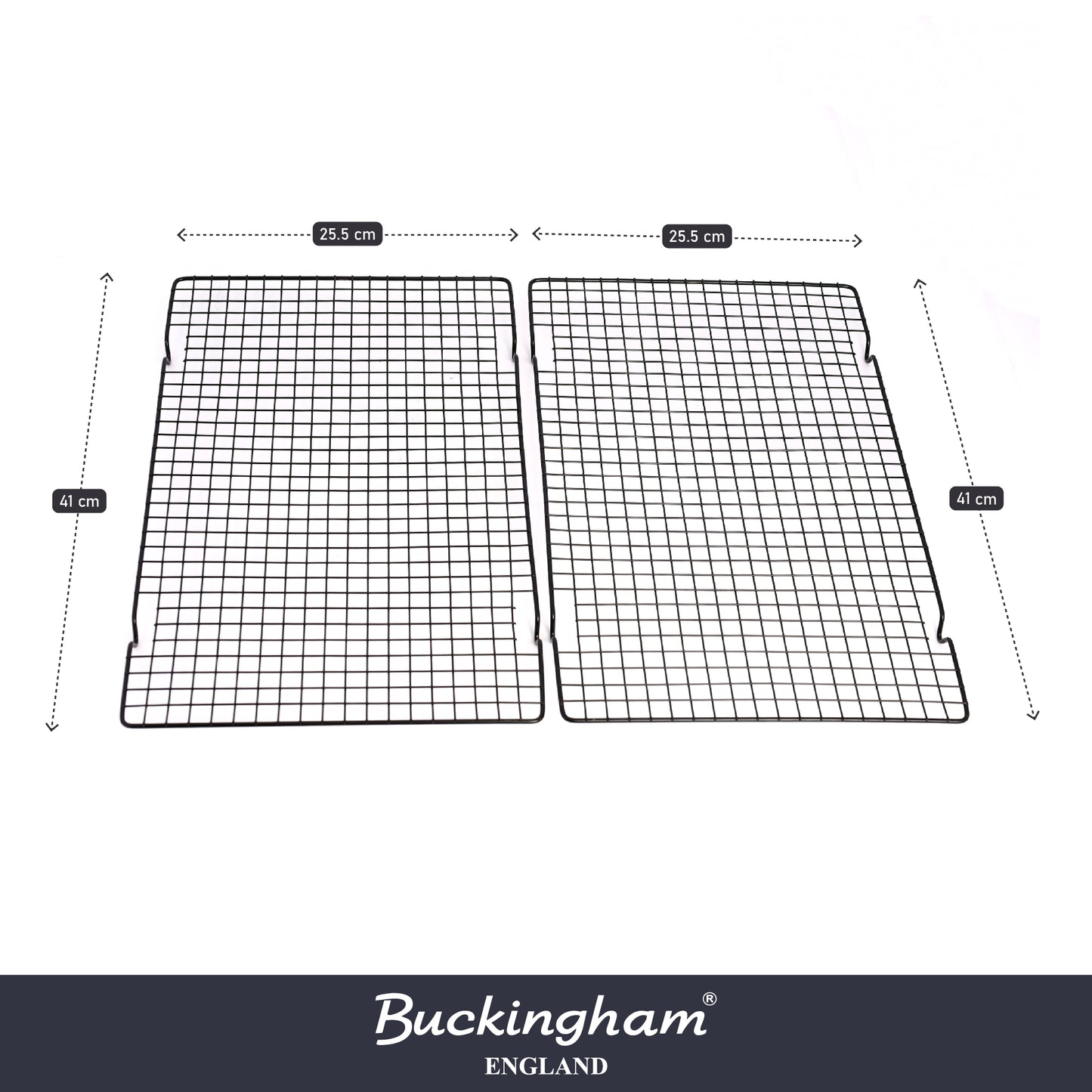 Buckingham Pack of 2 Cooling Rack for Baking