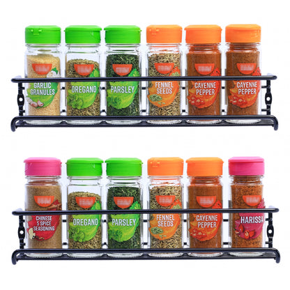 Buckingham  Cupboard Wall Mounted Spice Racks Organiser