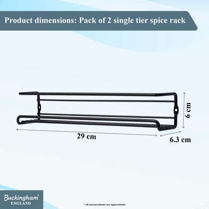 Buckingham  Cupboard Wall Mounted Spice Racks Organiser