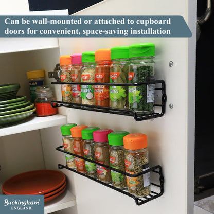 Buckingham  Cupboard Wall Mounted Spice Racks Organiser