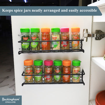 Buckingham  Cupboard Wall Mounted Spice Racks Organiser