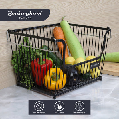 Buckingham Multi Purpose Stackable Storage Rack Large