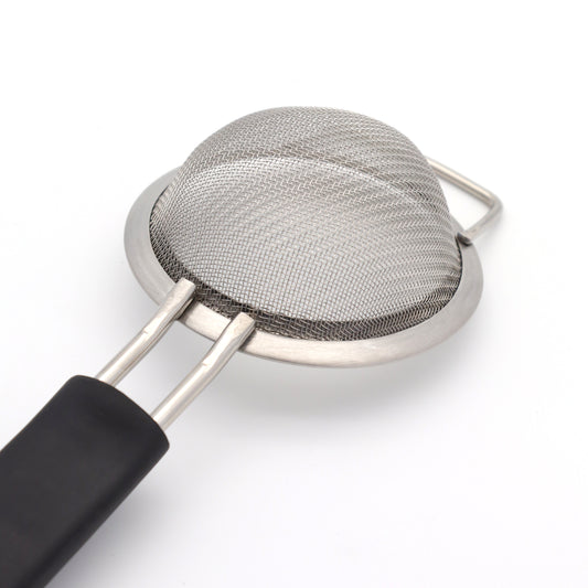 Buckingham Stainless Steel Fine Mesh Sieve/Strainer Set – Rust free sieved, Durable Strainers in 8cm, 14cm, 16cm, 20cm, and 25cm Sizes with No Sharp Edges – Includes Warranty and Care Instructions