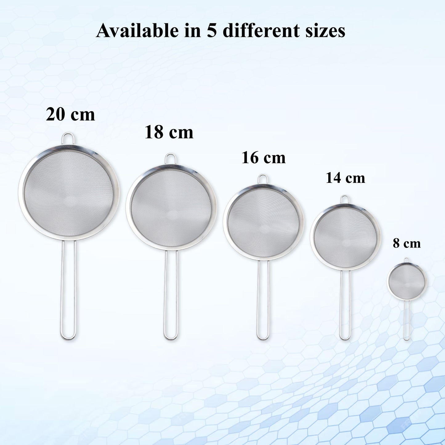 stainless steel fine mesh strainer