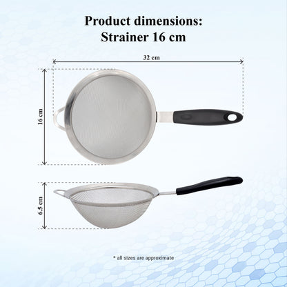 stainless steel fine mesh strainer