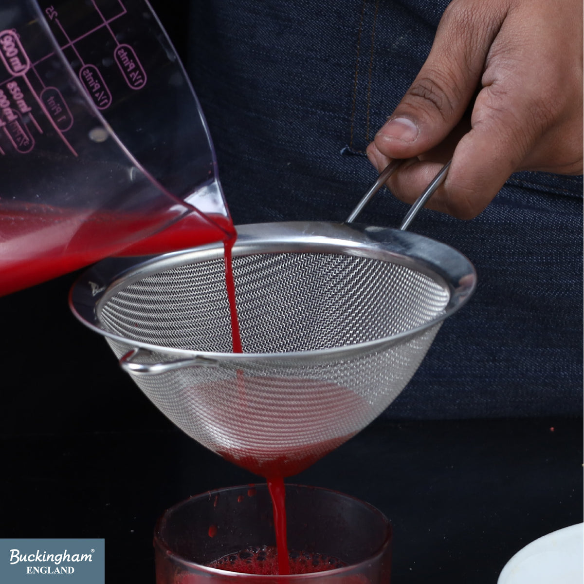 Buckingham Stainless Steel  Conical Fine Mesh Strainer