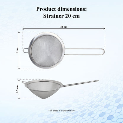 stainless steel fine mesh strainer