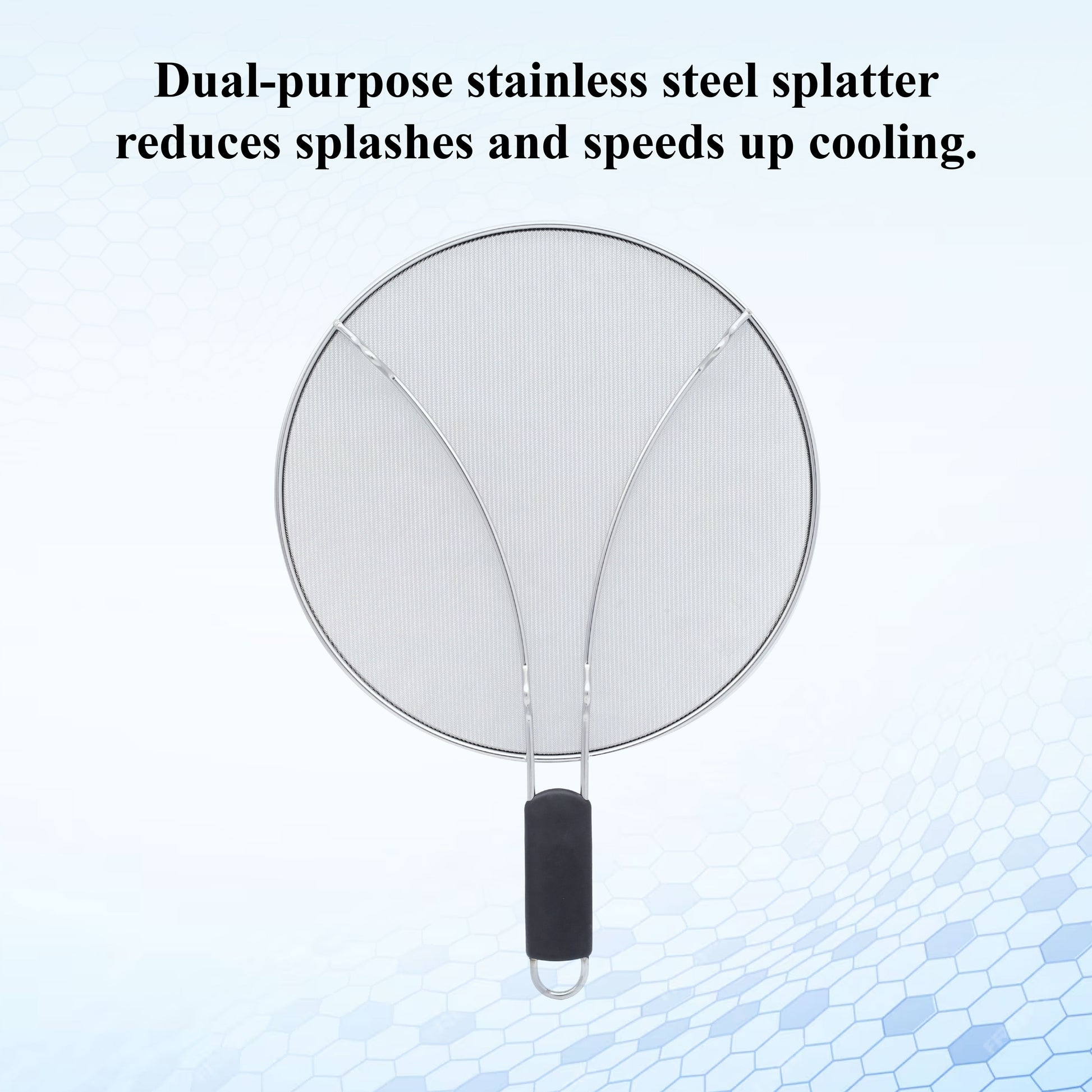 stainless steel splatter screen