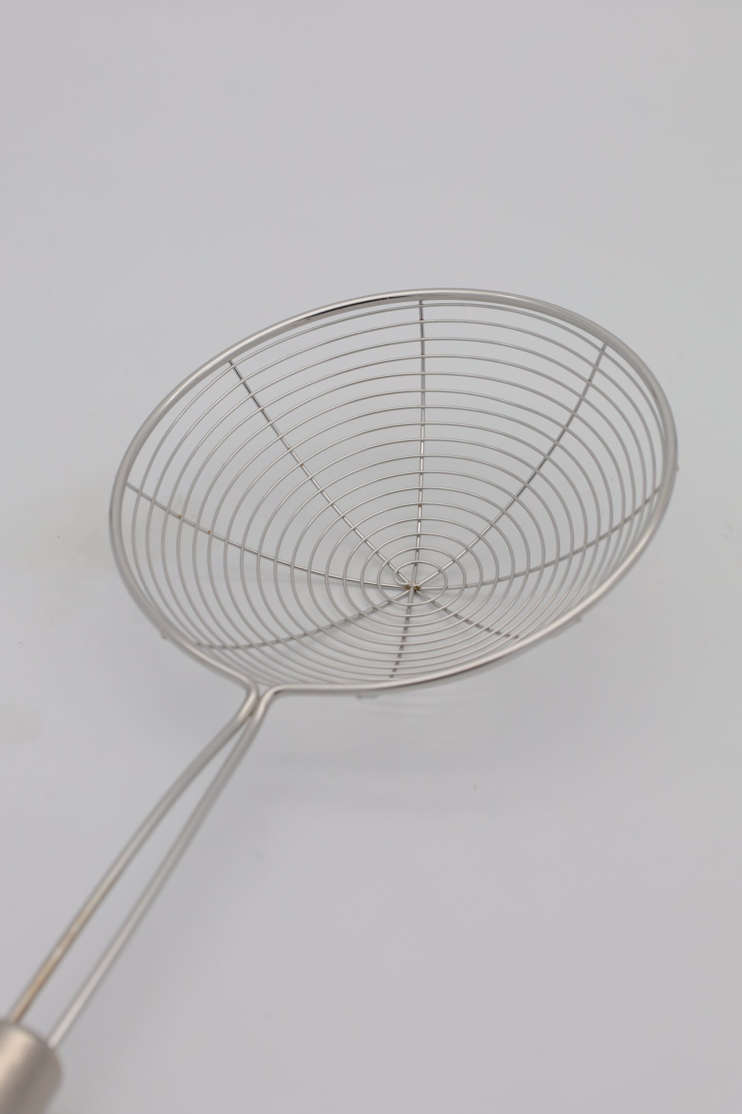 Stainless steel premium spider Strainer/ sieve 13cm, 15cm, 17cm, 19cm Round stainless-steel handle.