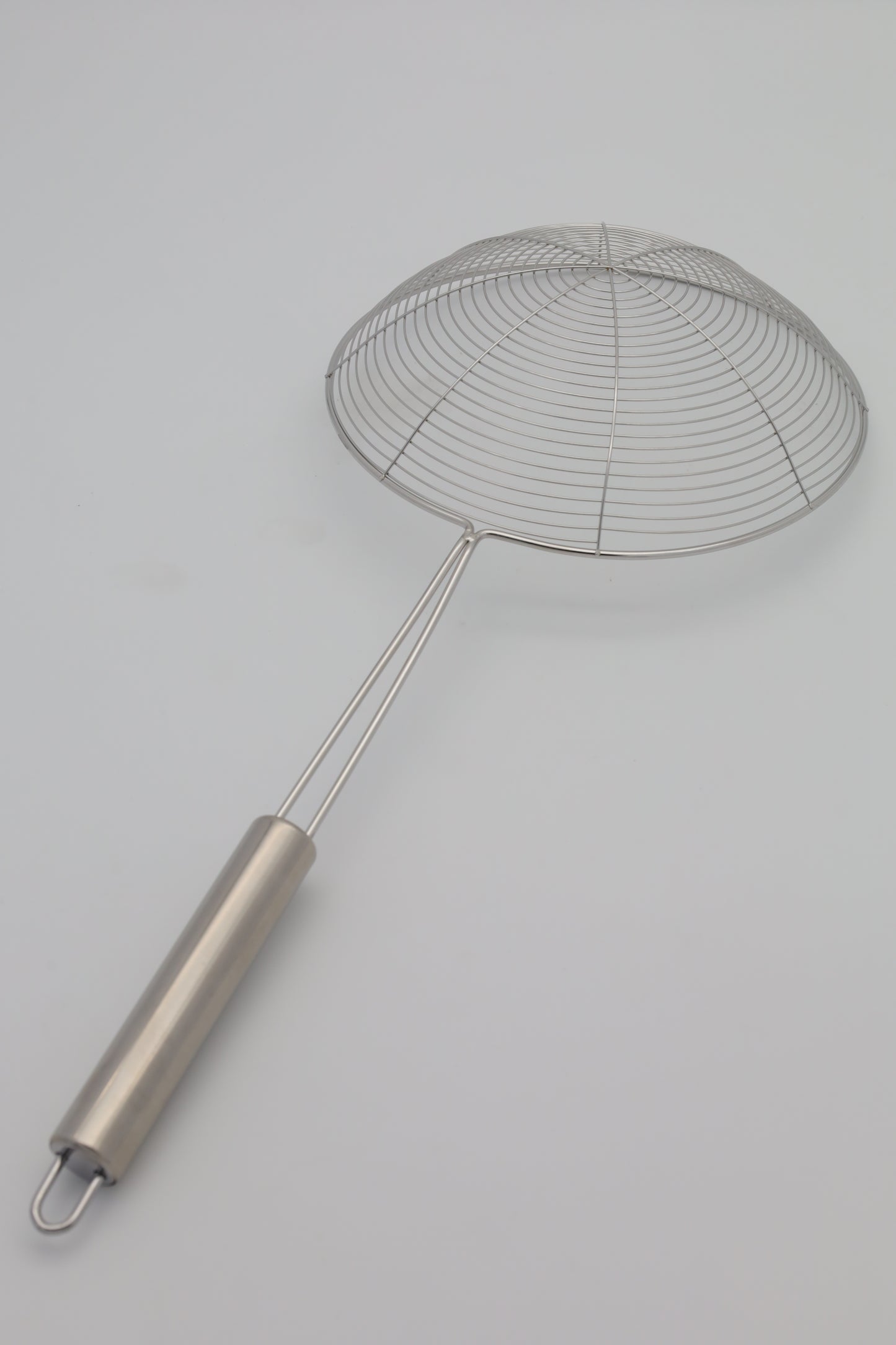 Stainless steel premium spider Strainer/ sieve 13cm, 15cm, 17cm, 19cm Round stainless-steel handle.