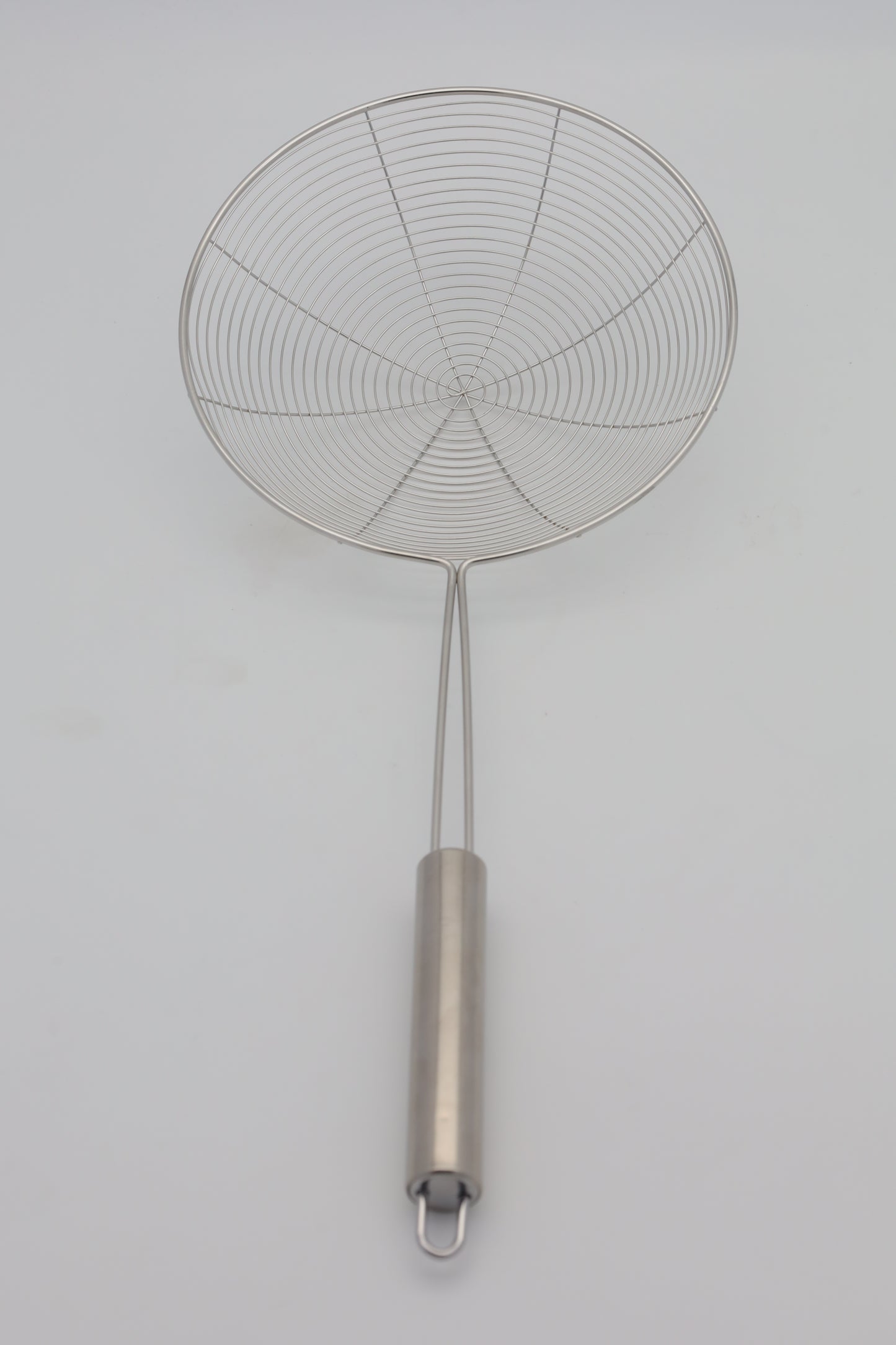 Stainless steel premium spider Strainer/ sieve 13cm, 15cm, 17cm, 19cm Round stainless-steel handle.