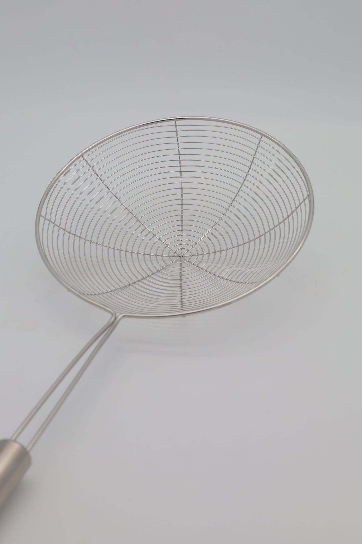 Stainless steel premium spider Strainer/ sieve 13cm, 15cm, 17cm, 19cm Round stainless-steel handle.