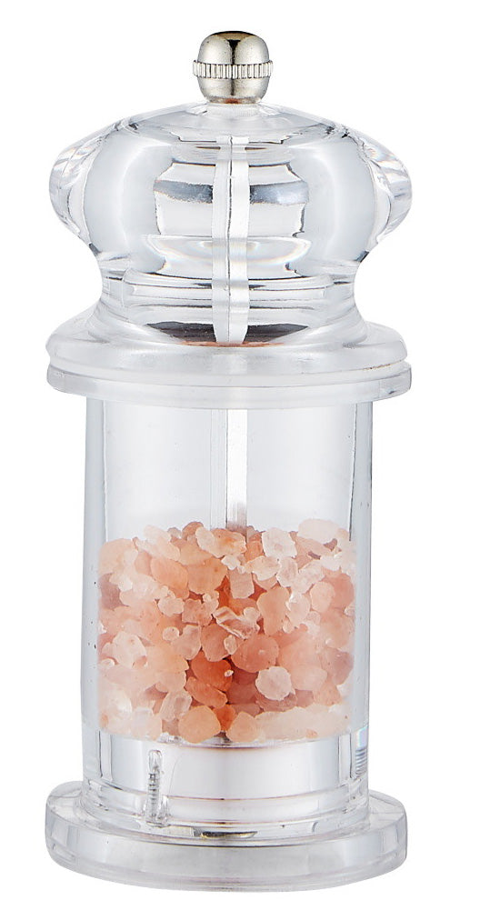 Buckingham Acrylic salt & Pepper mill set, easy to use, Perfect for seasoning