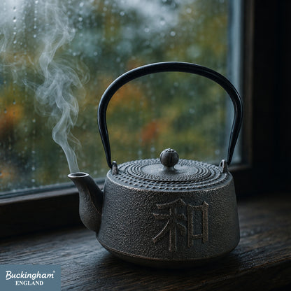 Buckingham Cast Iron Tetsubin Tea Pot with Stainless Steel Infuser 1300 ml