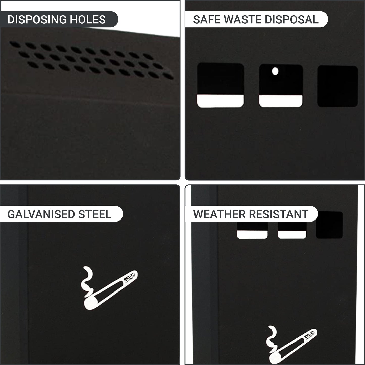 Wall Mounted Ashtray 