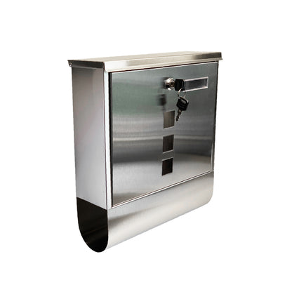 Buckingham Stainless Steel Lockable Mail Box Large