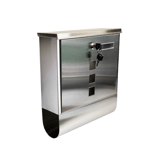 Buckingham Stainless Steel Lockable Mail Box Large