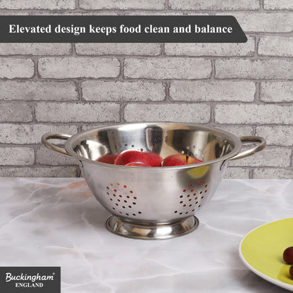 Buckingham Stainless Steel Fine Mesh Deep Colander