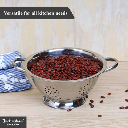Buckingham Stainless Steel Fine Mesh Deep Colander