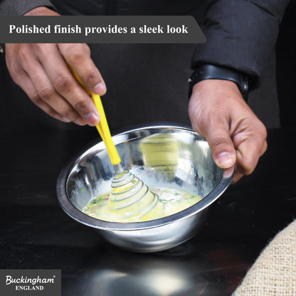 Buckingham Stainless Steel Deep Mixing Bowls for Kitchen
