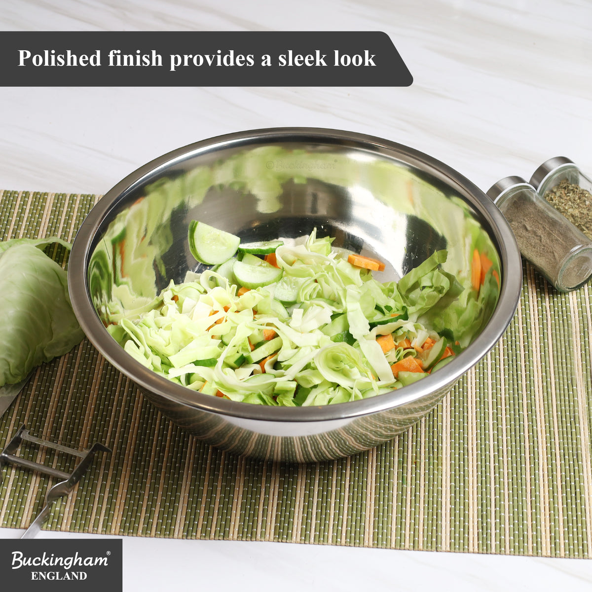 Buckingham Stainless Steel Washing up Bowl 30 cm