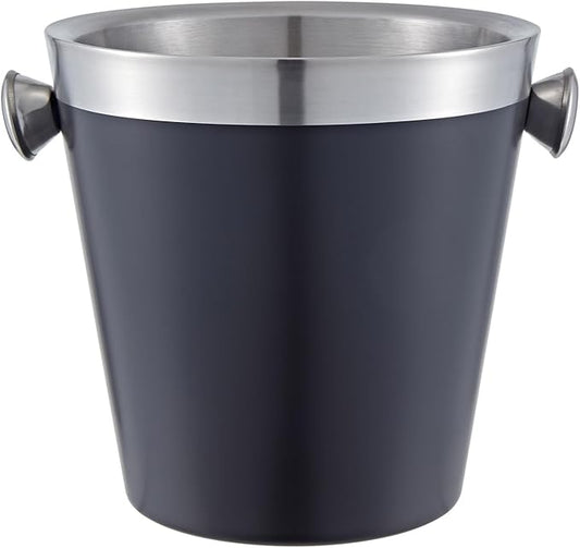 Premium double wall stainless steel construction Ideal for keeping drink bottles at perfectly chilled temperature. Dishwasher Safe Dimensions: Capacity - 4.8 Litres , Diameter - 22.5 cm , Height - 22.5 cm. ( note dimensions are approximate. )