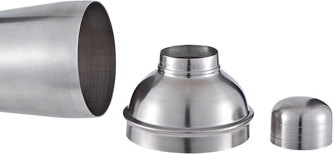 Buckingham Professional Stainless Steel Cocktail Set 500 ml, Matt Finish