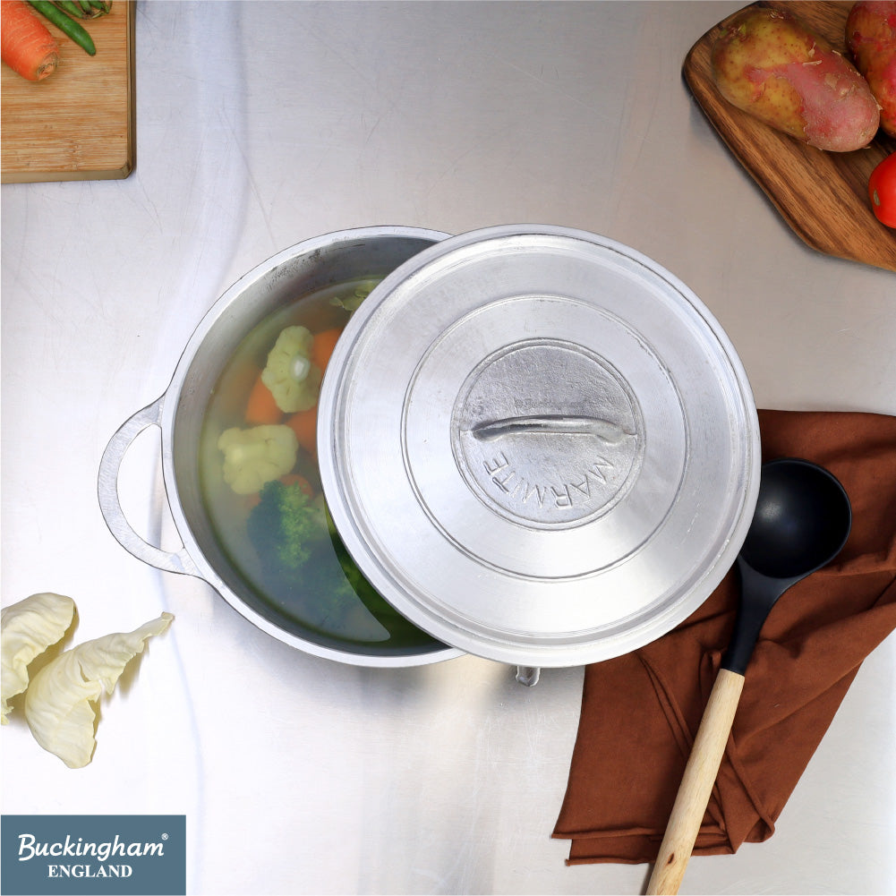 Buckingham Dutch Oven Pot Cast Aluminum Casserole Dish with Lid