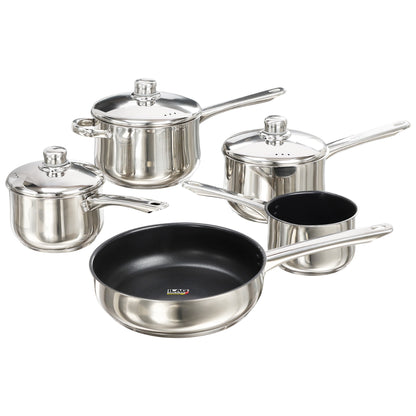 Buckingham 5-Piece Stainless Steel Cookware Set